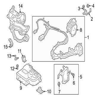 Jaguar OE - Electrical Components (High Voltage Battery Charging)