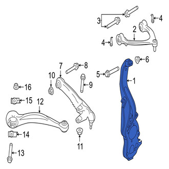 Jaguar OE - Right Steering Knuckle
