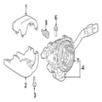 Jaguar OE - Steering Column - Shroud, Switches & Levers