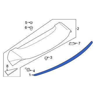 Jaguar OE - Rear Lower Spoiler