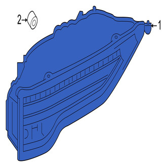 Jaguar OE - Right Inner Tail Light Assembly