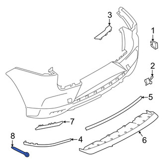 Jaguar OE - Rear Tow Hook