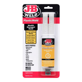 JB Weld® 50132 - PlasticWeld™ .85 fl. oz. Off White Quick Setting Epoxy