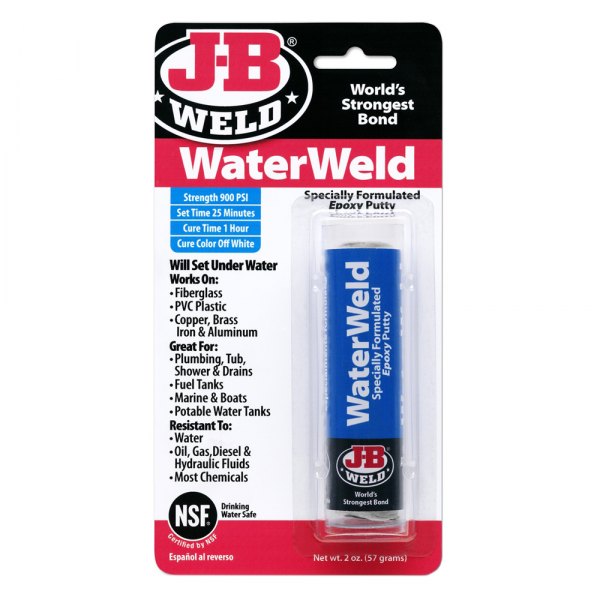 JB Weld® - WaterWeld™ 2 oz. Off White Specially Formulated Epoxy Putty