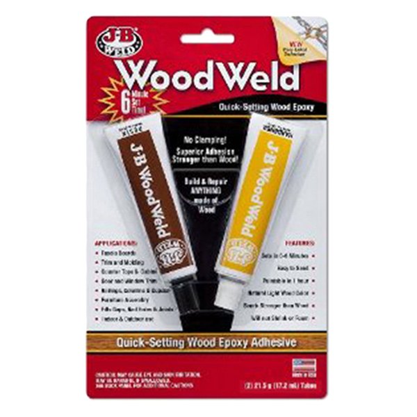 JB Weld® - WoodWeld™ Light Tan Quick Setting Epoxy