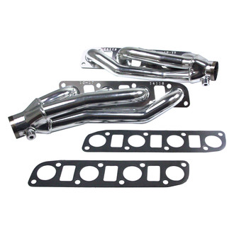 JBA® - Cat4ward Stainless Steel Silver Ceramic Coated Short Tube Exhaust Headers