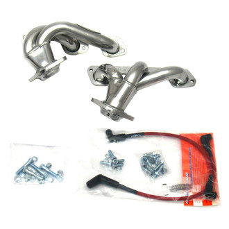 JBA® - Cat4ward Stainless Steel Silver Ceramic Coated Short Tube Exhaust Headers