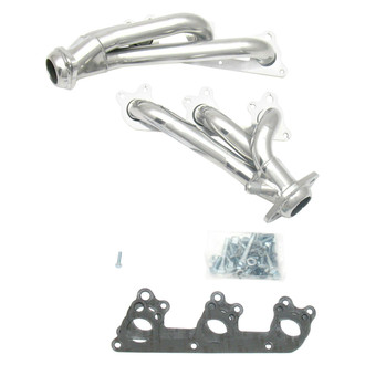 JBA® - Cat4ward Stainless Steel Silver Ceramic Coated Short Tube Exhaust Headers