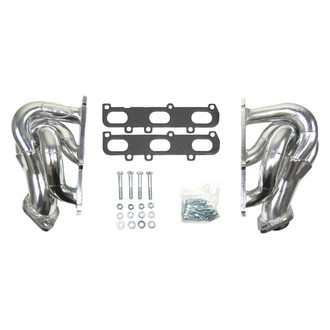 JBA® - Cat4ward Stainless Steel Silver Ceramic Coated Short Tube Exhaust Headers