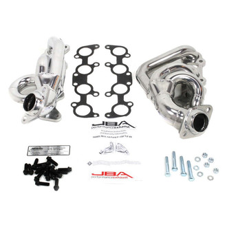 JBA® - Cat4ward Stainless Steel Silver Ceramic Coated Short Tube Exhaust Headers