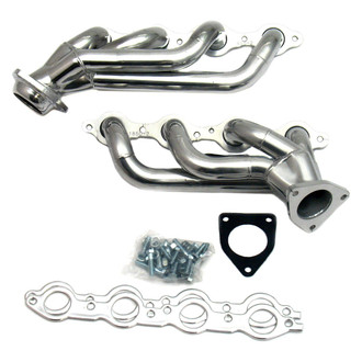JBA® - Cat4ward Stainless Steel Silver Ceramic Coated Short Tube Exhaust Headers