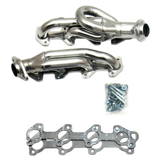 JBA® - Cat4ward Stainless Steel Silver Ceramic Coated Short Tube Exhaust Headers