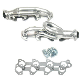 JBA® - Cat4ward Stainless Steel Silver Ceramic Coated Short Tube Exhaust Headers