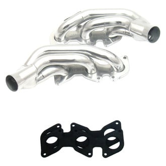 JBA® - Cat4ward Stainless Steel Silver Ceramic Coated Short Tube Exhaust Headers
