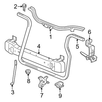 Jeep OE - Radiator Support
