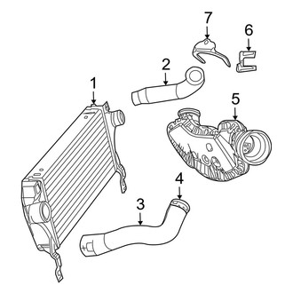 Jeep OE - Cooling - Intercooler (3.0L)