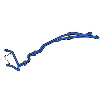 Jeep OE - Automatic Transmission Oil Cooler Hose Assembly