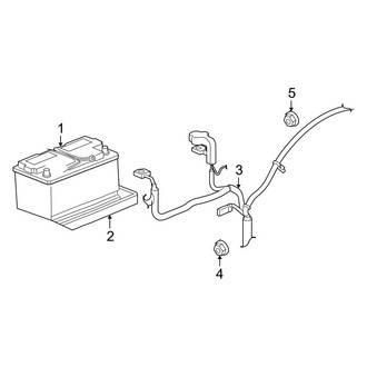 Jeep OE - Electrical - Battery (5.7L)