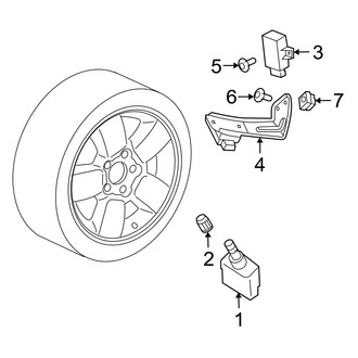 Jeep OE - Electrical - Tire Pressure Monitor Components