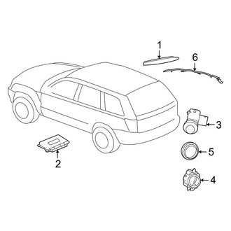 Jeep OE - Electrical Components (Reverse Sensing System)