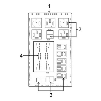 Jeep OE - Electrical - Fuse & Relay (Under Dash)