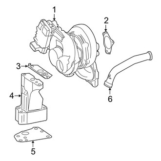 Jeep OE - Engine - Turbocharger & Components (3.0L)