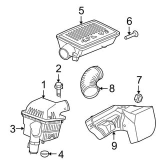 Jeep OE - Engine - Air Inlet (4.7L)