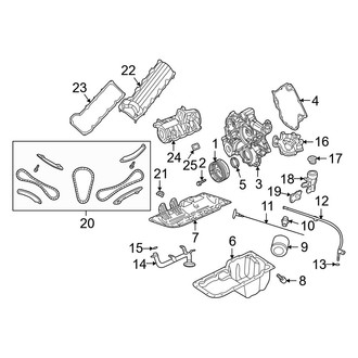 Jeep OE - Engine Parts (4.7L)