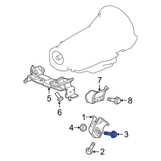 Jeep OE - Engine Mount Bolt