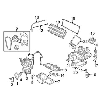 Jeep OE - Engine Parts (5.7L)