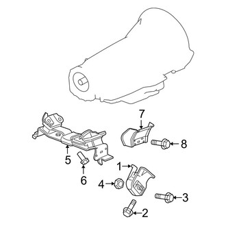 Jeep OE - Engine & Transmission Mounting (5.7L)