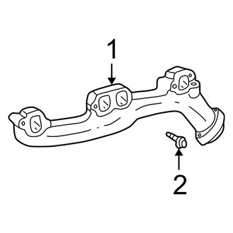 Jeep OE - Exhaust System - Exhaust Manifold (Limited / Overland 5.7L)