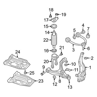 Jeep OE - Front Suspension - Suspension Components