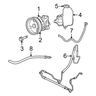 Jeep OE - Steering Gear & Linkage - Pump & Hoses