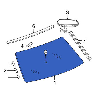 Jeep OE - Front Windshield