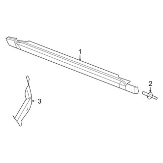 Jeep OE - Pillars, Rocker & Floor - Exterior Trim