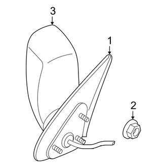 Jeep OE - Front Door - Outside Mirrors