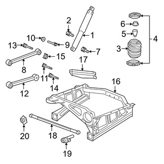 Jeep OE - Rear Suspension - Suspension Components