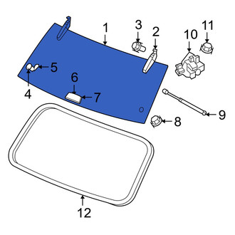Jeep OE - Rear Liftgate Glass