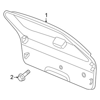 Jeep OE - Lift Gate - Interior Trim
