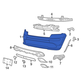 Jeep OE - Front Bumper Cover