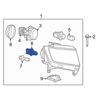 Jeep OE - Turn Signal & Parking Light Bulb