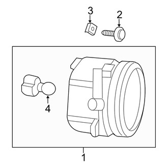 Jeep OE - Front Lamps - Fog Lamps