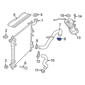 Jeep OE - Radiator Hose Clamp