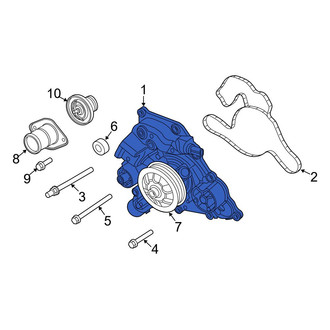Jeep OE - Engine Water Pump