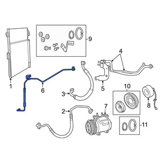 Jeep OE - A/C Refrigerant Discharge Hose