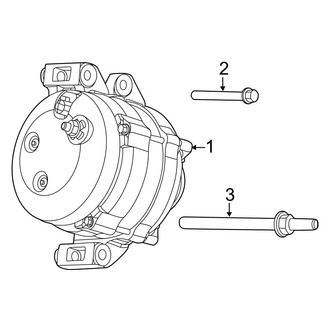 Jeep OE - Electrical - Alternator (3.6L)