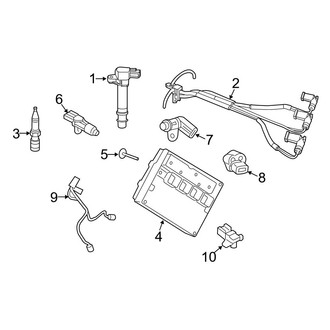 Jeep OE - Electrical - Ignition System (Laredo / Limited / Overland / Overland Summit 3.6L)