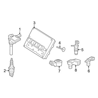 Jeep OE - Electrical - Ignition System (Laredo / Limited / Overland / Overland Summit 5.7L)