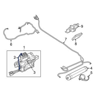Jeep OE - Air Suspension Compressor Line